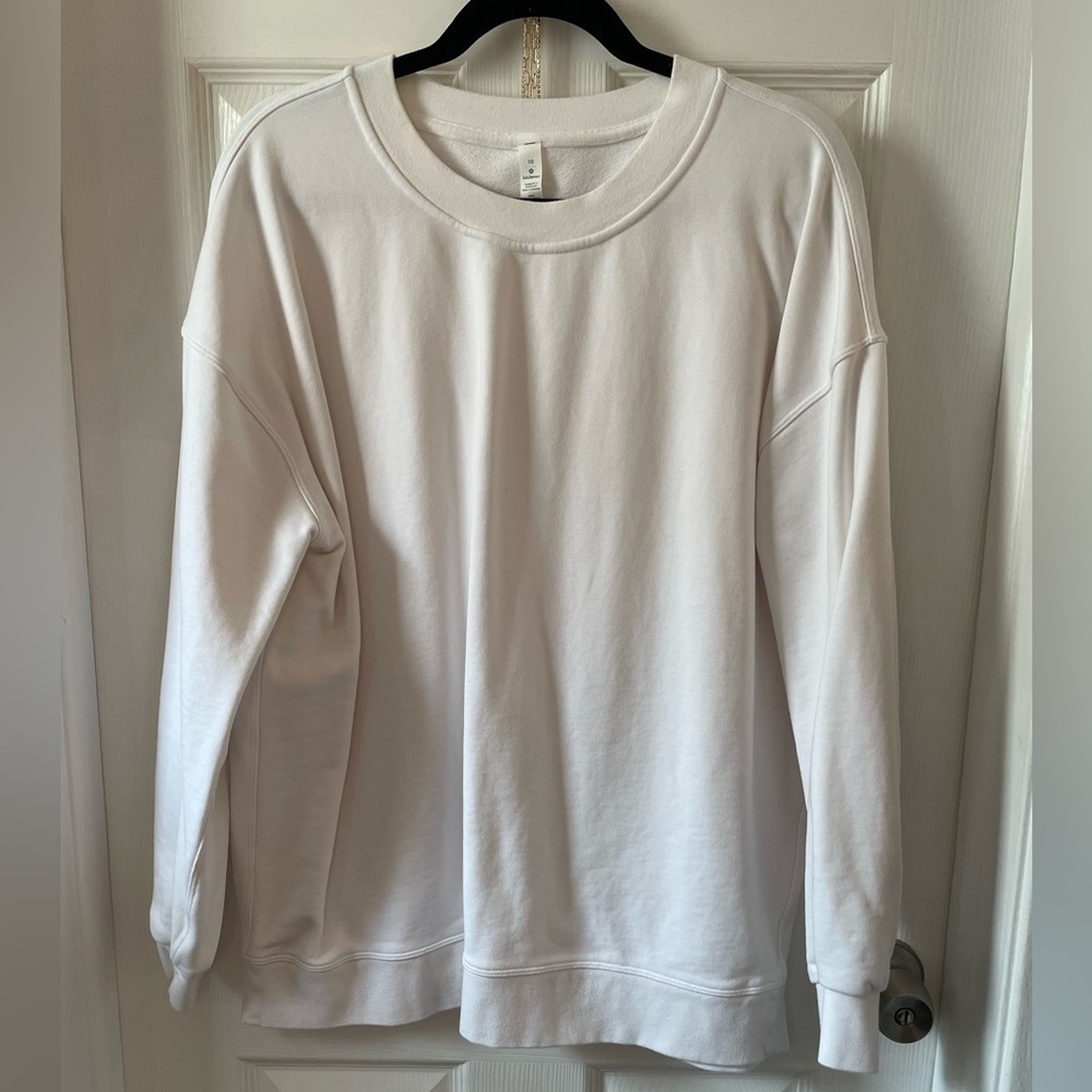 Perfectly oversized Lululemon crew